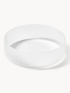 Ferm Living Cuencos soplados con relieves Ripple, 4 uds.