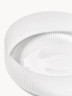 Ferm Living Cuencos soplados con relieves Ripple, 4 uds.