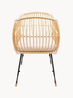 Niños Bermbach Cuna artesanal de ratán ajustable en altura Martha