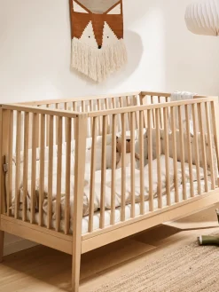 Leander Cuna de madera de roble Linea^Niños Cunas Para Bebé|Decoración Infantil