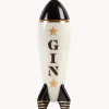 Jonathan Adler Decantador con detalle de oro Rocket, 670 ml