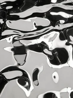 Westwing Collection Decoración de pared martillada Splash