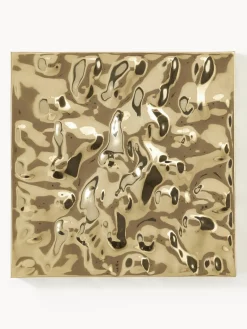 Westwing Collection Decoraciones de pared martillada Splash, 2 uds.