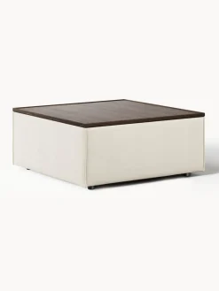 Westwing Collection Diván con espacio de almacenamiento Lennon^ Reposapiés|Sofás