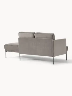 Westwing Collection Diván de terciopelo Fluente