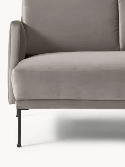 Westwing Collection Diván de terciopelo Fluente