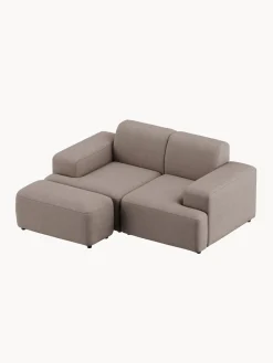 Westwing Collection Diván Melva, 99 x 42 cm^ Reposapiés|Sofás