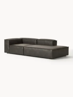 Westwing Collection Diván modular de cuero reciclado Lennon^ Sofás