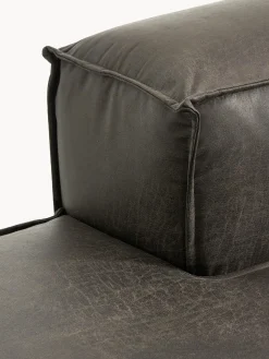 Westwing Collection Diván modular de cuero reciclado Lennon^ Sofás