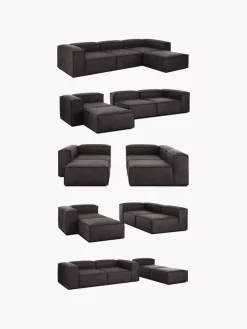 Westwing Collection Diván modular de cuero reciclado Lennon^ Sofás