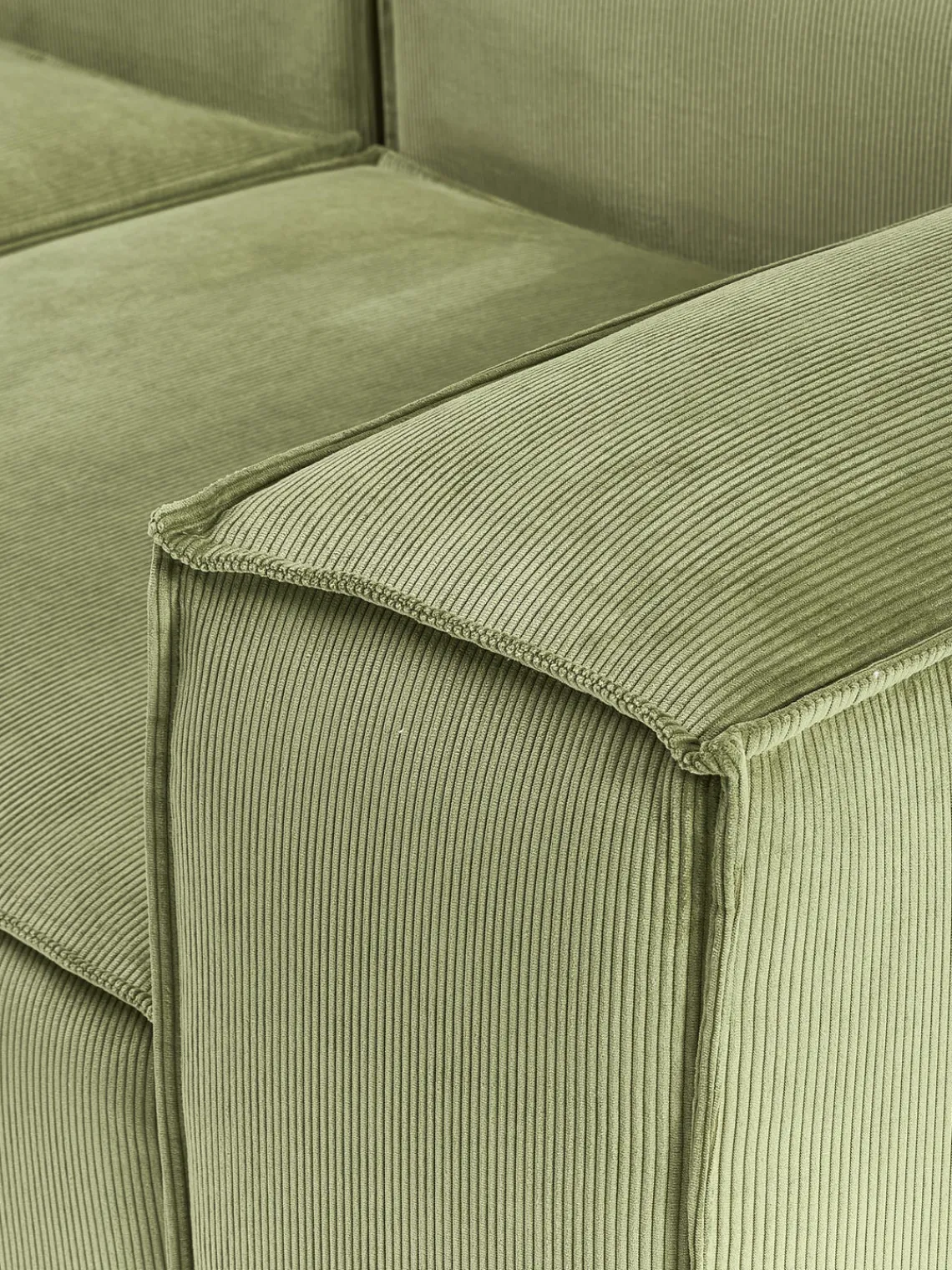 Westwing Collection Diván modular de pana Lennon^ Sofás