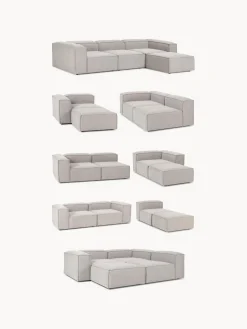 Westwing Collection Diván modular en tejido bouclé Lennon