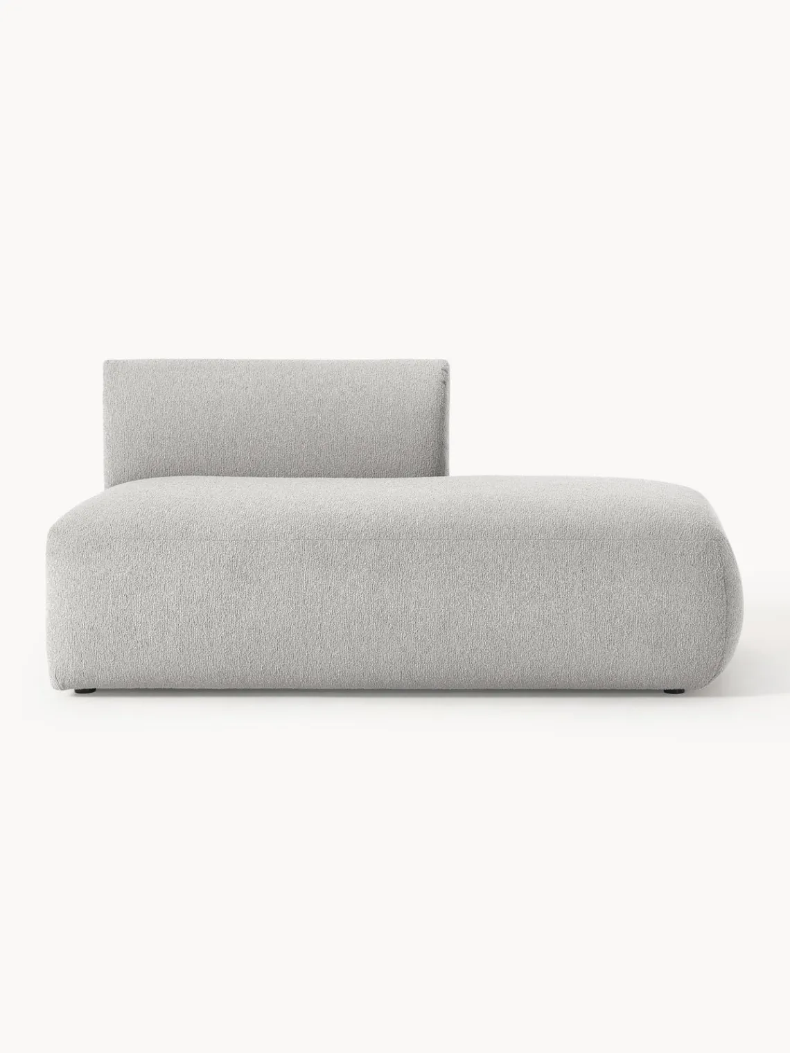 Westwing Collection Diván modular en tejido bouclé Sofia