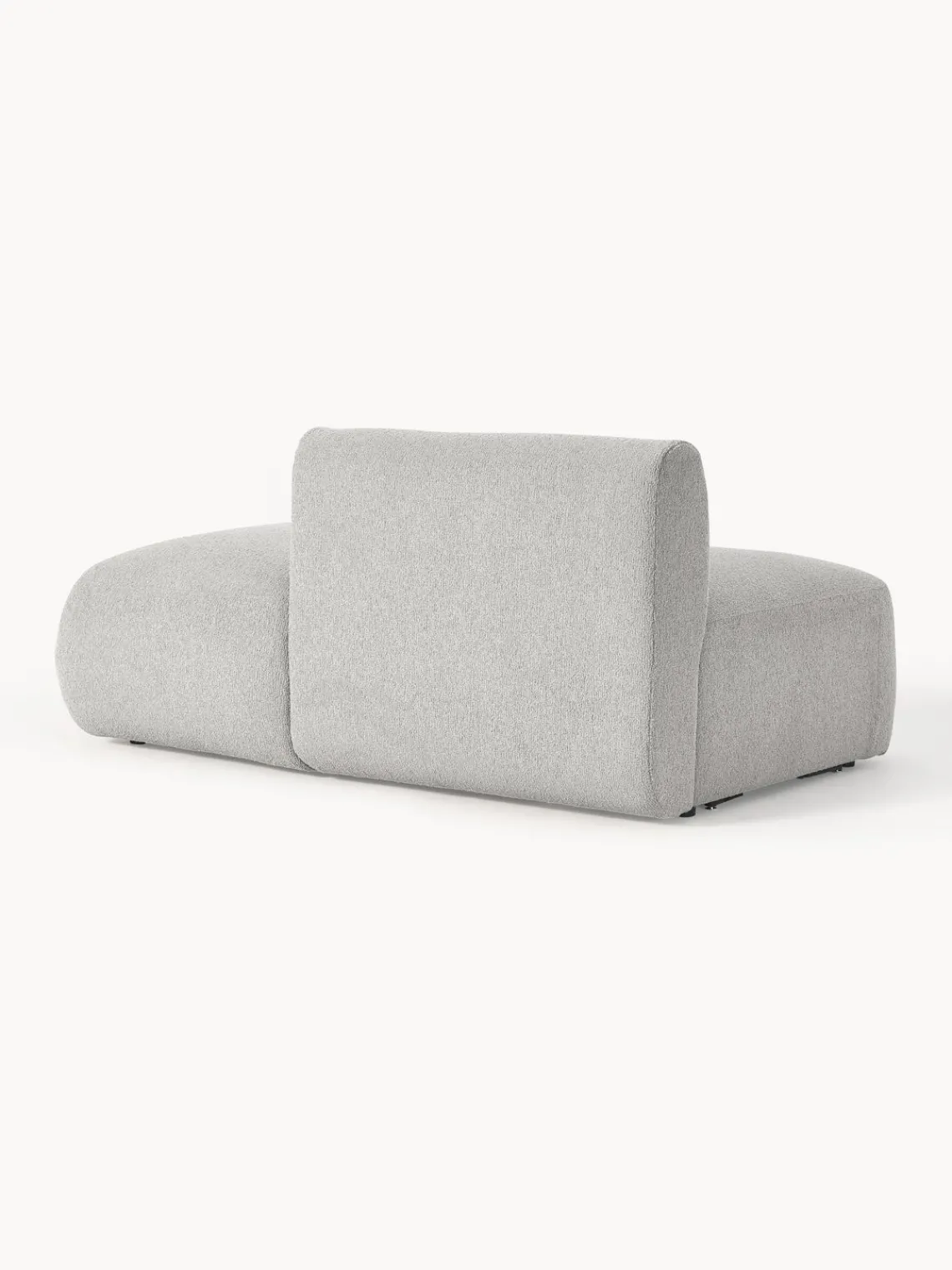 Westwing Collection Diván modular en tejido bouclé Sofia