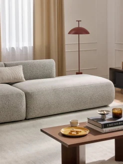 Westwing Collection Diván modular en tejido bouclé Sofia^ Sofás