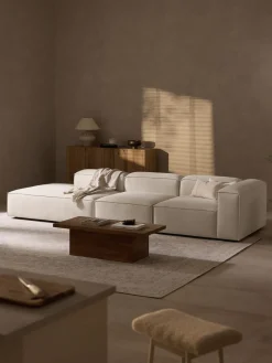 Westwing Collection Diván modular grande de mezcla de lino Lennon