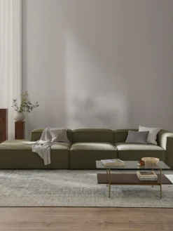 Westwing Collection Diván modular grande en tejido bouclé Lennon^ Sofás