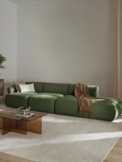 Westwing Collection Diván modular grande en tejido bouclé Sofia^ Sofás