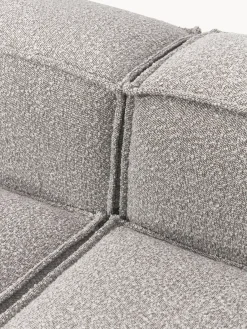 Westwing Collection Diván modular grande en tejido bouclé Lennon