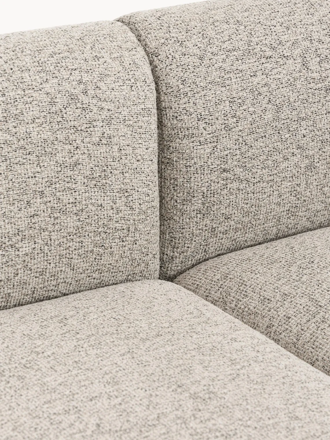 Westwing Collection Diván modular grande en tejido bouclé Sofia