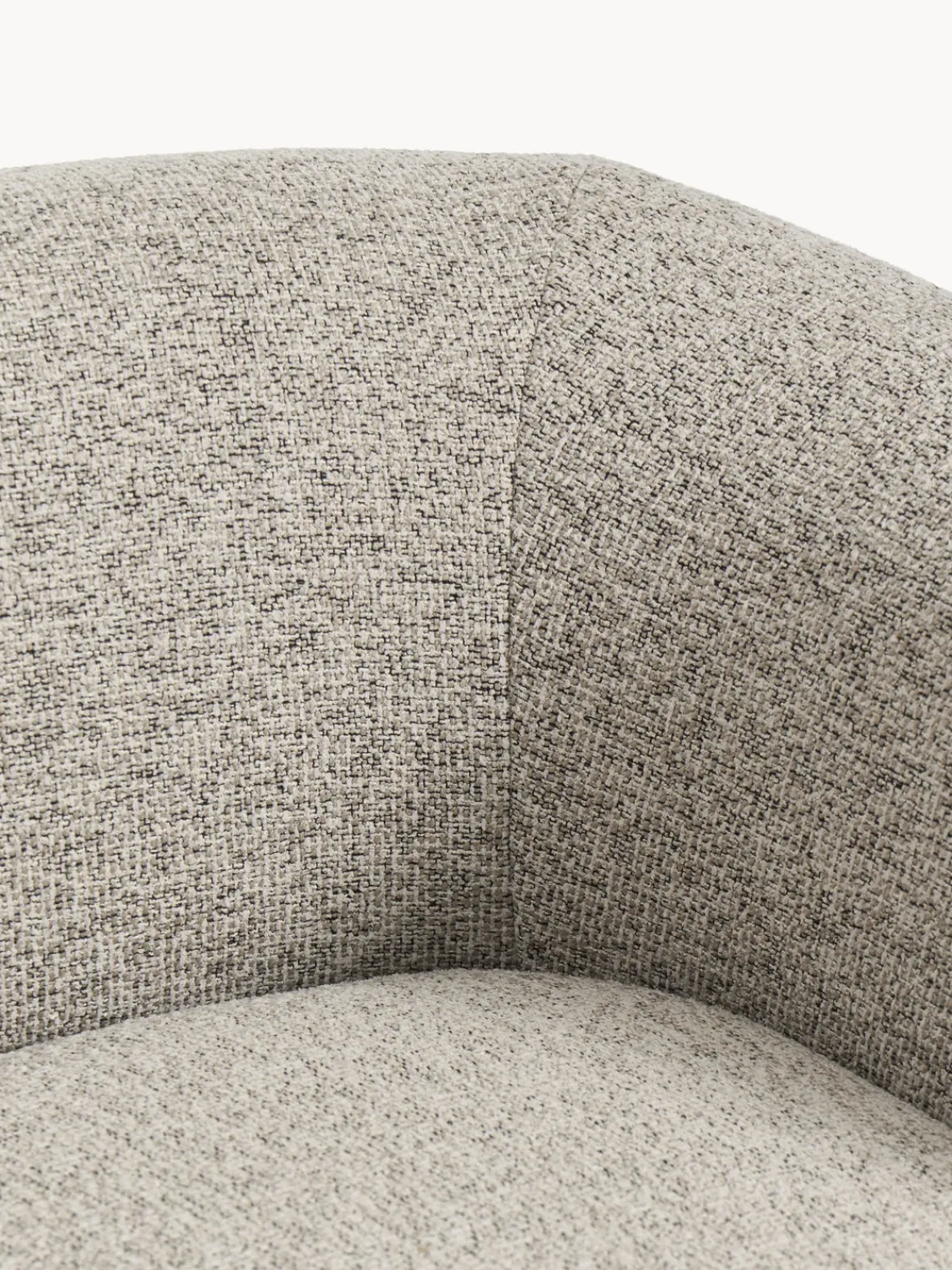 Westwing Collection Diván modular grande en tejido bouclé Sofia