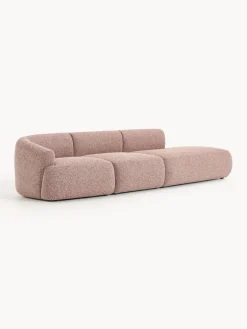 Westwing Collection Diván modular grande en tejido bouclé Sofia