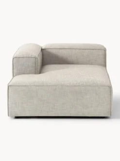 Westwing Collection Diván rinconero modular de mezcla de lino Lennon^ Sofás