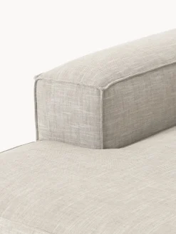 Westwing Collection Diván rinconero modular de mezcla de lino Lennon^ Sofás