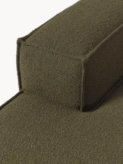 Westwing Collection Diván rinconero modular en tejido bouclé Lennon^ Sofás