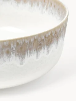 Westwing Collection Ensaladera artesanal con esmalte reactivo Danza