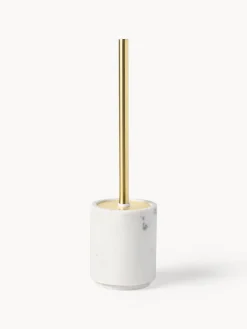 Westwing Collection Escobilla de baño de mármol Simba