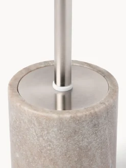 Westwing Collection Escobilla de baño de mármol Simba