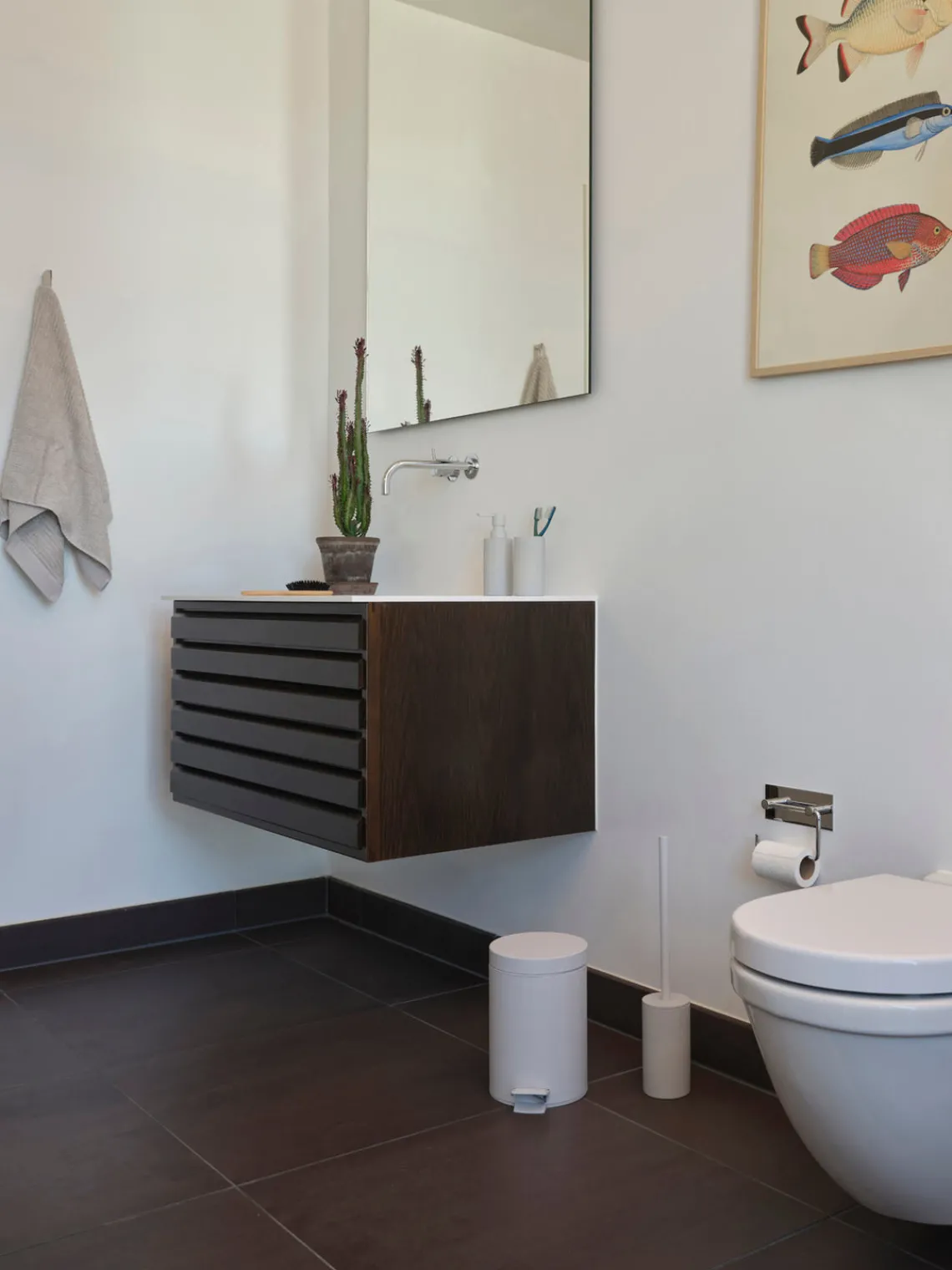 Zone Denmark Escobilla de baño de porcelana Solo