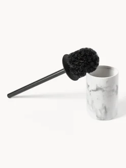 Westwing Collection Escobilla de baño en look mármol Kyle^ Escobillas De Baño|Jarrones