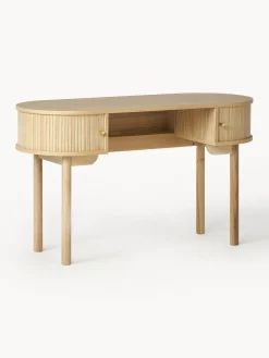 Westwing Collection Escritorio con frente acanalado Calary