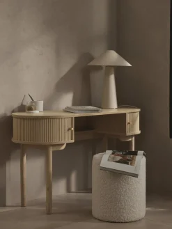 Westwing Collection Escritorio con frente acanalado Calary