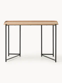 Westwing Collection Escritorio de madera de fresno Renee