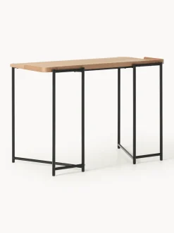 Westwing Collection Escritorio de madera de fresno Renee