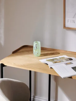 Westwing Collection Escritorio de madera de fresno Renee