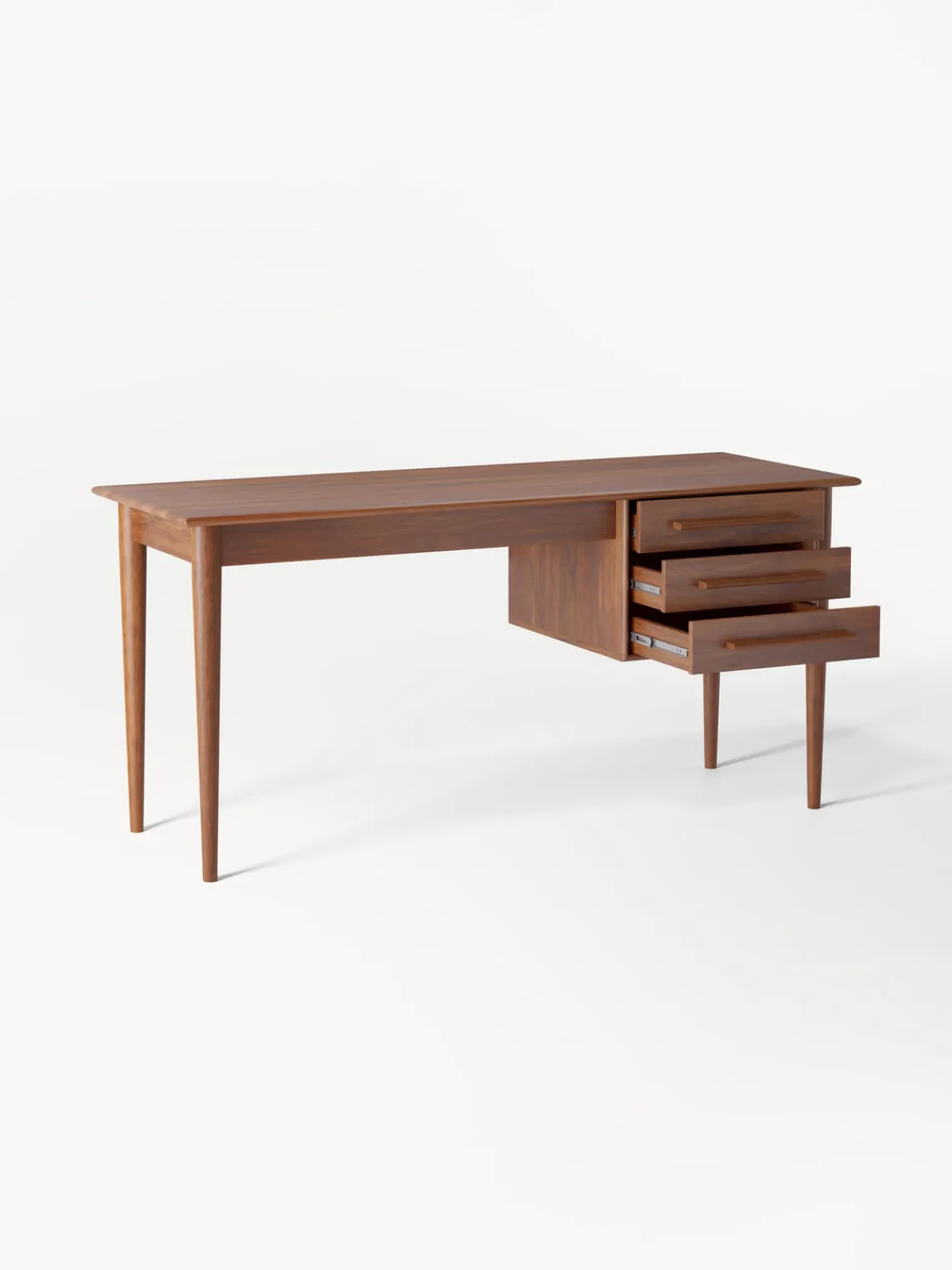 Westwing Collection Escritorio de madera de mango Paul