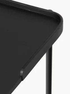 Westwing Collection Escritorio esquinero de madera de fresno Renee