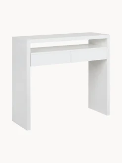 Woodman Escritorio estrecho con tablero extensible Teresa^ Escritorios|Escritorios