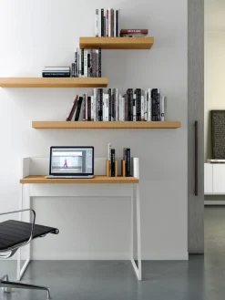 Escritorio pequeño con estante Camille^ Escritorios|Escritorios