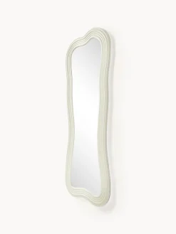 Westwing Collection Espejo de cuerpo entero con marco ondulado Cosimo