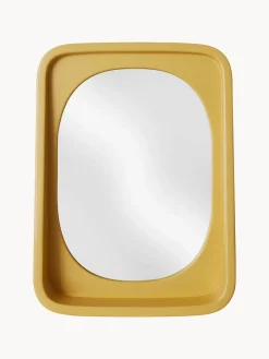 HKLIVING Espejo de pared artesanal Curve^ Jarrones|Espejos De Pared