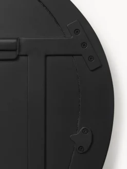 Westwing Collection Espejo de pared con marco de mármol Meringue