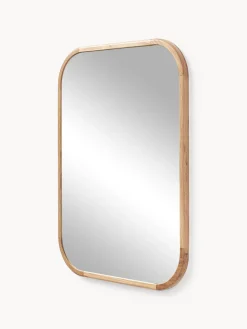 Westwing Collection Espejo de pared de madera de roble Levan^ Jarrones|Espejos De Pared