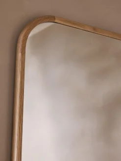 Westwing Collection Espejo de pared de madera de roble Levan^ Jarrones|Espejos De Pared