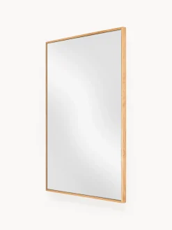 Westwing Collection Espejo de pared de roble Avery^ Jarrones|Espejos De Pared