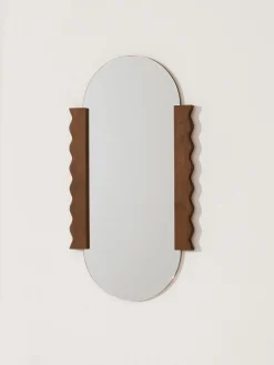 Niños Nobodinoz Espejo de pared infantil de madera de caucho Heju